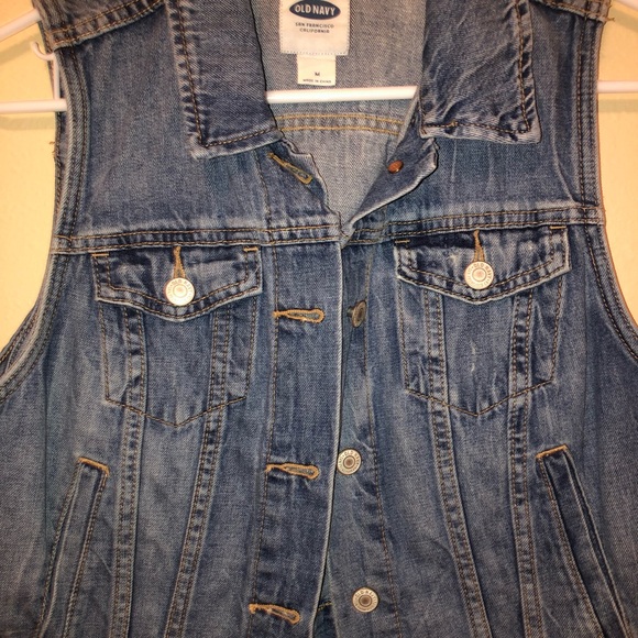 Old Navy Denim Vest - Picture 3 of 7